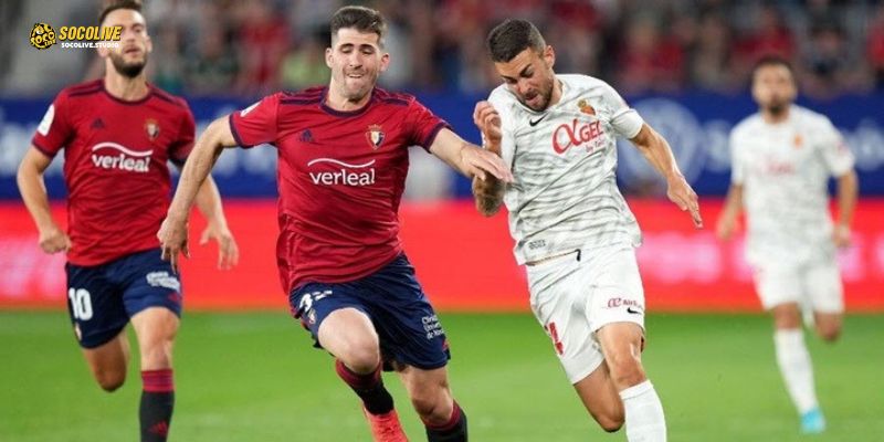 Thống kê đối đầu Mallorca vs Osasuna cho thấy nhiều trận kết thúc dưới 2.5 bàn